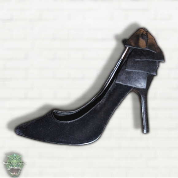 Remy: Cherry Velvet - Red Wide Fit Heels | Sole Bliss USA 𝅺velvet high heels